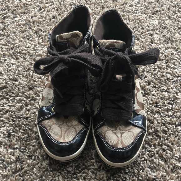 Coach Shoes - Coach high tops size 6